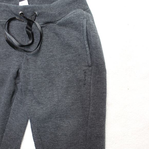 HEAD Women’s Jogger Sweatpants Small Gray Drawstring Pockets Tennis Athleisure - Picture 6 of 6